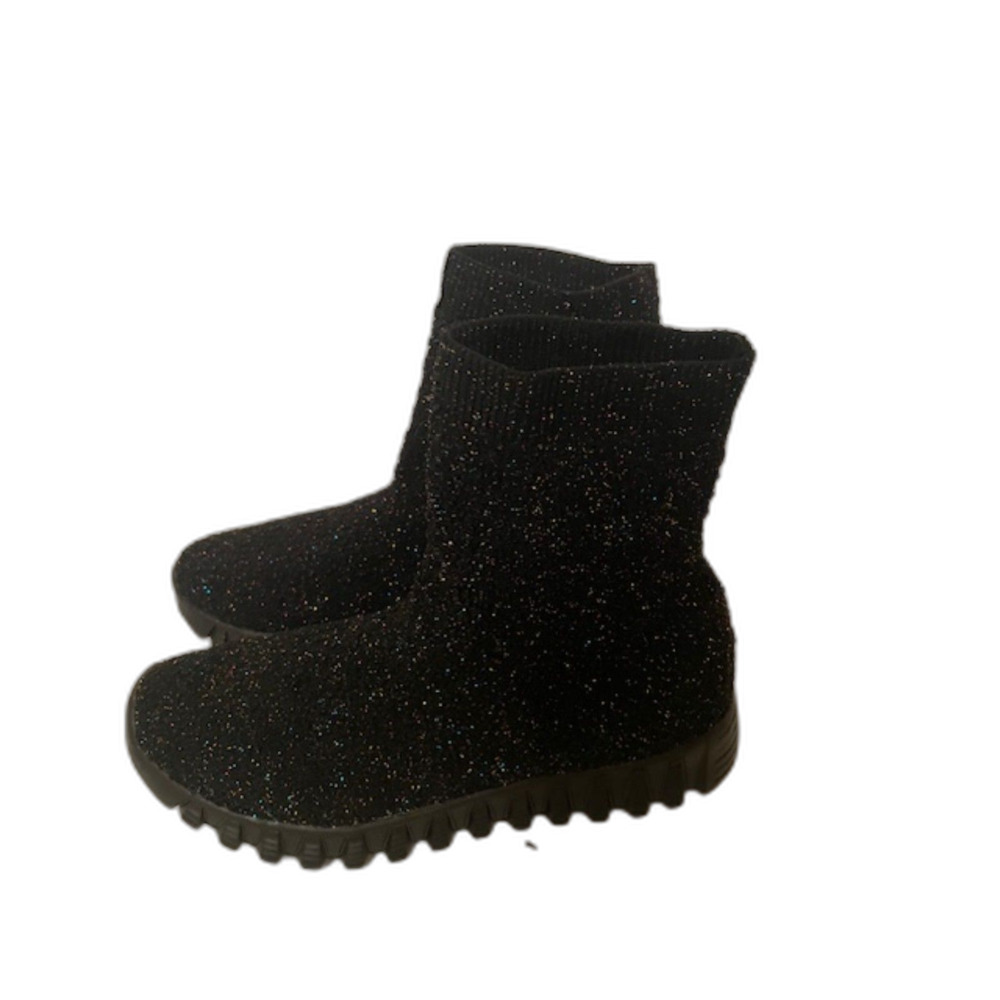 New Bernie Mev Multi-color iridescent  Pull on Sock Bootie Size 39 (8 1/2)